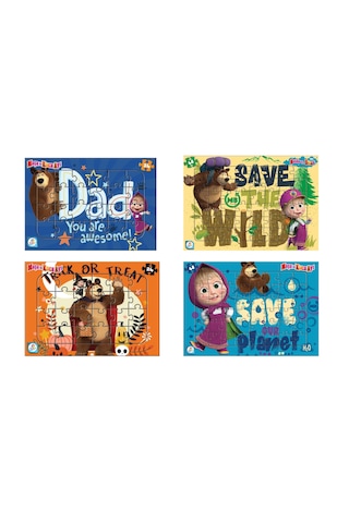 Maşa İle Koca Ayı Frame Puzzle Seti