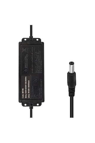 Powermaster Pm-18746 Dijital Ekranlı 12 Volt - 24 Volt / 5 Amper Çok Uçlu Ayarlı Kademeli Adaptör