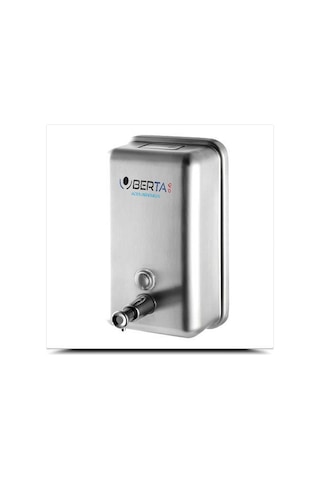 Berta Paslanmaz Dikey Sıvı Sabunluk 1000ml