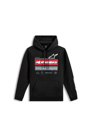 Alpinestars Harken Hoodie Kapüşonlu Sweatshirt Siyah Sİyah
