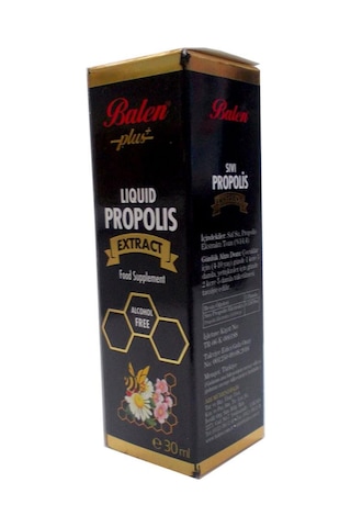 Balen Plus + Alkolsüz Sıvı Saf Propolis Ekstraktı 30ml