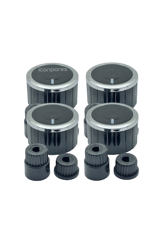 Bosch Uyumlu Düğme 4 Lü Takımı Ankastre Set Üstü Ocak Düğmesi - 557140153