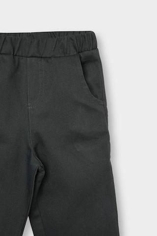 Defacto Erkek Bebek Etiket Baskılı Gabardin Pantolon F9993a525wngn563 Yeşil