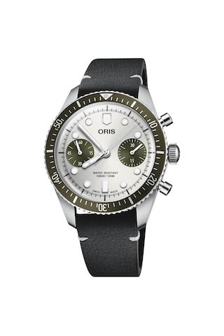 Oris Divers Sixty Five Chronograph 40.00 Mm Otomatik Saat 01 771 Gümüş