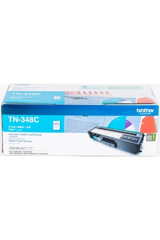 Brother Tn-348C Mavi Toner (6000 Sayfa)