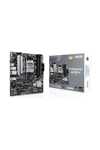 Asus Prıme A620m-f Gamıng Wıfı6 Ddr5 Hdmı-dp Pcıe 4.0 Am5 Matx