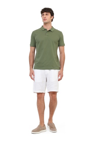 Kinetix Mb Pam 12sn328 Koyu Yeşil Erkek Polo Yaka Kısa Kol T-shirt