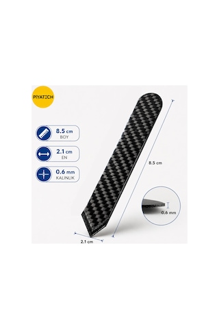 Karbon Fiber Telefon Ve Tablet Ekran Sökme Penası Tamir Kazıyıcı 8.5 X 2.1 Cm 0.6 Mm