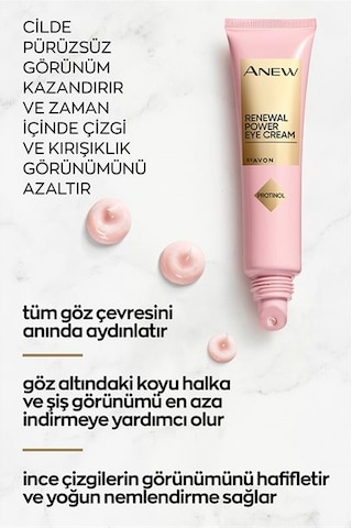 Avon Anew Renewal Power Göz Çevresi Kremi 15 ML