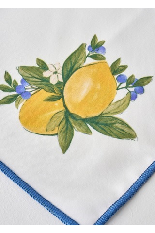 Bella Maison Lemoncello Pamuklu Peçete Sarı 40x40 Cm