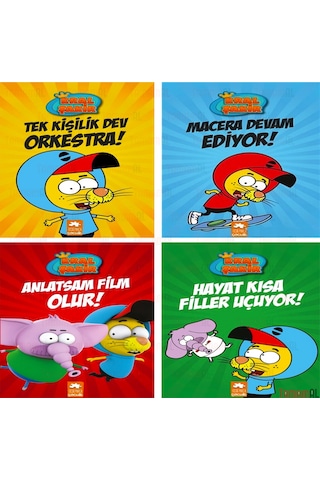 Kral Şakir Okuma Seti 1-2-3-4 Ciltli