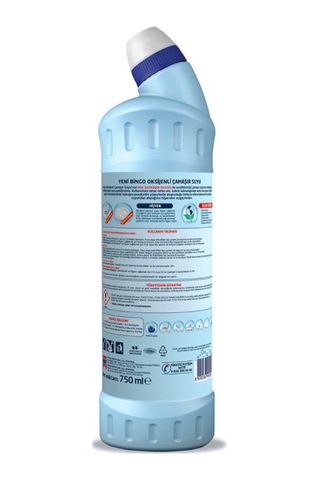 Bingo Oksijen Derinlemesine Hijyen Klorsuz Çamaşır Suyu 6 x 750 ML
