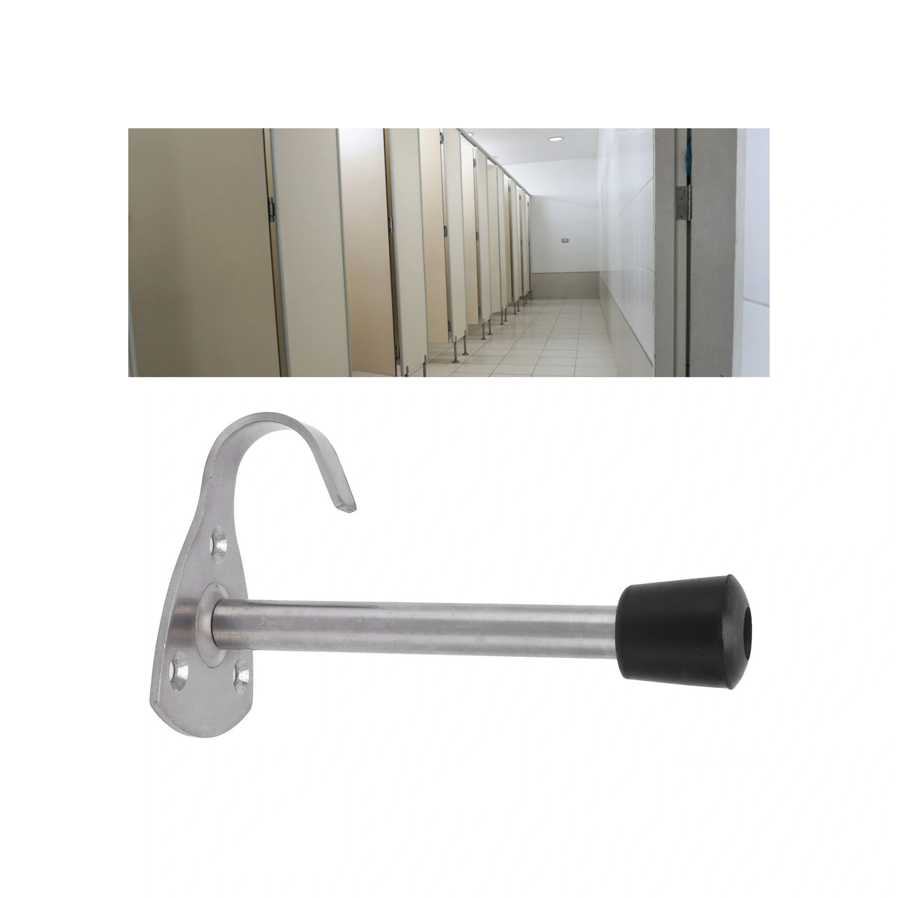 Geeroyoo 304 Paslanmaz Çelik Kapı Üstü Ğardağı - Tesis Banyo Tuvalet Aksesuarı, Sağlam Kurulum, Dayanıklı Ve Güvenli Asma Diğer