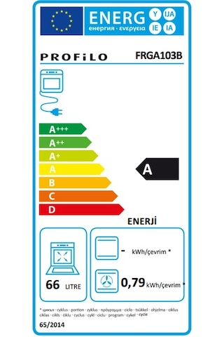 Profilo FRGA103B 66 LT Ankastre Fırın