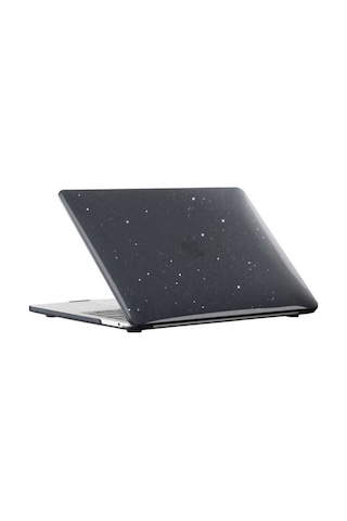 Apple Uyumlu MacBook 13.3' Air M1 Zore Msoft Allstar Kapak Siyah