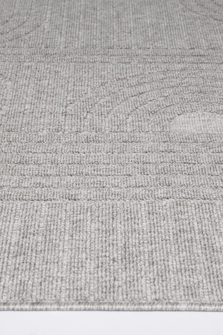 Seyran Loopy 623 Gri Halı Ince Mutfak Kilim Salon Kesme Halı Yolluk Gri