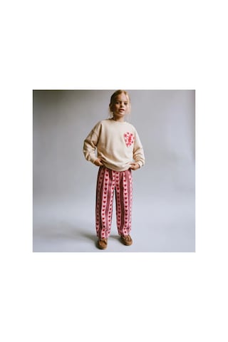 Poala Kids Always Love Sweatshirt Pembe