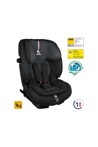 Renolux Olymp I-Size Softness Isofix 9-36 Kg Oto Koltuğu Siyah