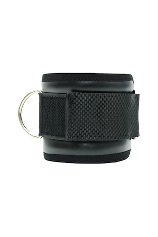 Musclecloth Deri Padded Ankle Cuff 2'li Paket Siyah