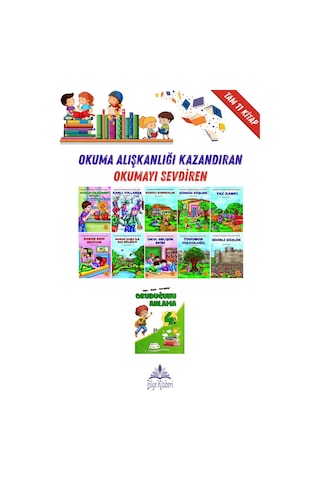 4. Sınıf Okuma Alışkanlığı Kazandıran Okumayı Sevdiren Tam 11 Kitap -5