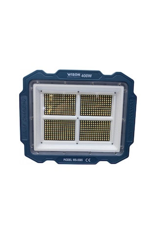 Çok Fonksiyonlu 3 Solar Panelli 400w Spot Aydınlatma Ws-5585