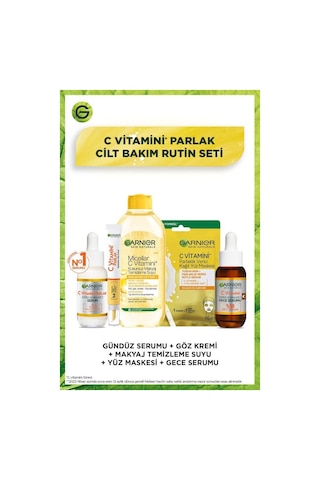Garnier C Vitamini Parlak Cilt Bakım Rutin Seti