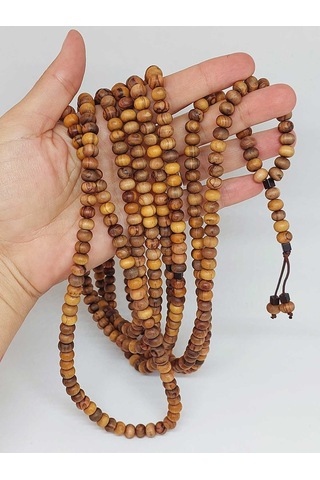 Zeytin Ağacı 500'lük Zikir Tesbihi 5 8mm 5117 Çok Renkli