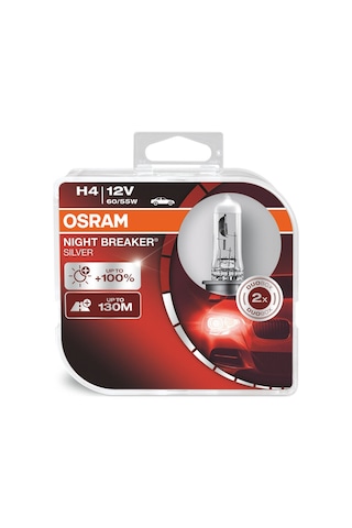 Osram H4 Night Breaker Silver %100 Fazla Işık