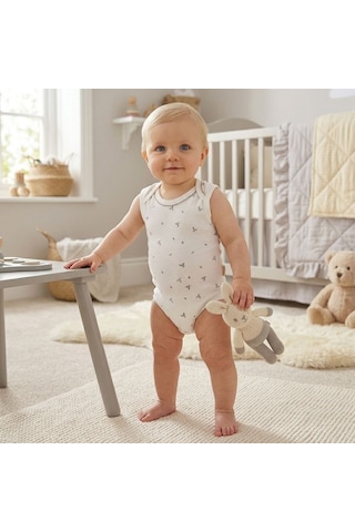 Tiffany Baby & Kids Tiffany Baby Olive Branch Theme Atlet Body 46009 Ekru