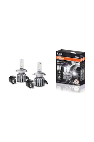Osram H4 Led Xenon Kit%300 Fazla Işık / 4 Yıl Garantili 12v 2 Adet Far Için