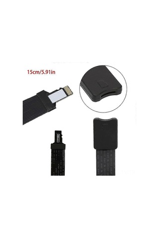 Teltree Gps Navigatör İçin 15cm Siyah Ffc Tf-microsd Kart Uzatma Kablosu - Veri Transferi Ve Bağlantı Güvenliği Sağlar