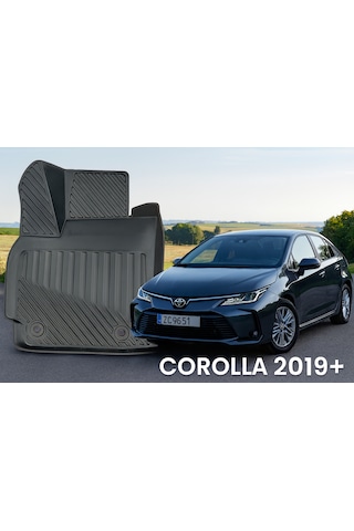Toyota Corolla 2019+ Uyumlu 3d Oto Paspas Premium