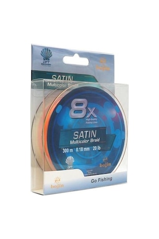 Dft Bojin 8x Satin M.color İp Misina 0.18mm 300 M