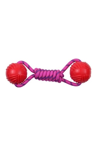 Köpekler İçin Dayanıklı Kauçuk Toplu Oyuncak Tdrtr Çok Renkli