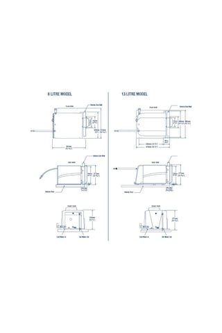 Whale 13 Litre Gazlı & Elektrikli Su Isıtıcı-965