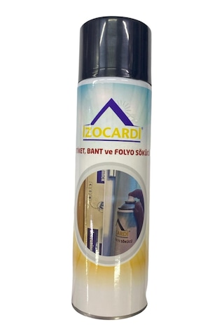 İzocardi Etiket Folyo Ve Bant Sökücü Sprey 500 Ml