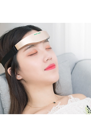 Baş Ağrıları Ve Migrenler İçin Elektrikli Baş Masaj Cihazı Çok Renkli