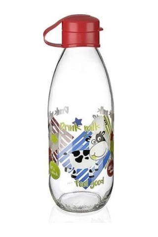 Titiz Süt Su Şişesi Moo Bottle 1 Litre Şişe Temizleme Fırçası