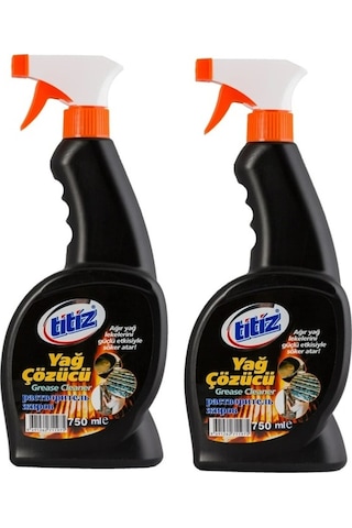 Titiz Yağ Çözücü Sprey 2 x 750 ML