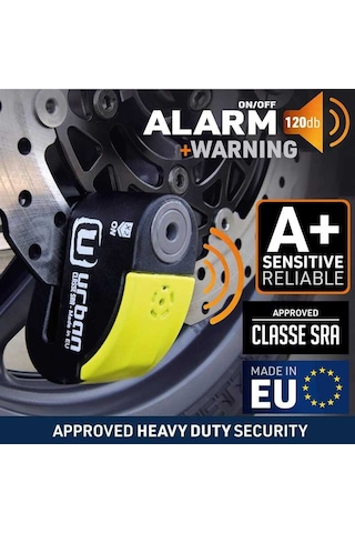 Urban Securıty Ur10 Alarmlı Disk Kilidi