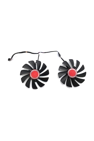 Xfx 2 Adet 95 Mm Fdc10u12s9-c Cf1010u12s Soğutucu Fan Xfx Amd Radeon Rx 580 590 Rx580 Rx590 Görüntü Kartı Soğutma Fanı İçin Değiştirin