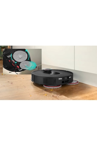 Bosch BCRDW3BX Spotless Max Cam Robot Süpürge Siyah