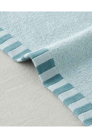 English Home Stripe Edge Pamuk El Havlusu 30x40 Cm Mint Mint