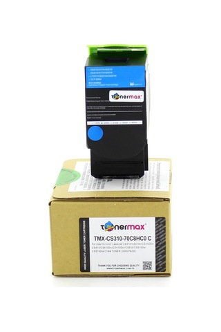 Tonerturk Lexmark 70C8Hc0 Mavi Uyumlu Toner / Cs310 / Cs410 / Cs510