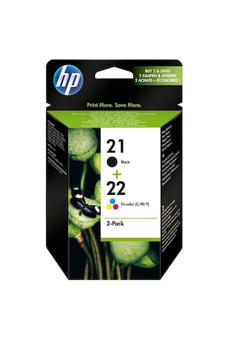 Hp 21 22 Sd367Ae Kartuş İkili Paketi Officejet J3508