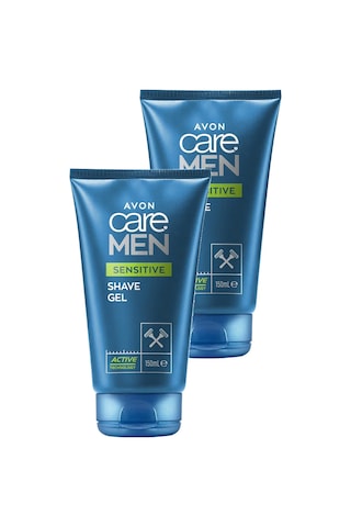 Avon Care Men Sensitive Papatya Ve Aloe Özü İçeren Tıraş Jeli 2 x 150 ML