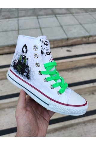 Unisex Sneakers Spor Ayakkabı Convers Modeli Joker Baskılı (525763347)