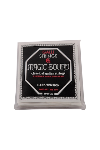 Galli Ms100 Magic Sound Profesyonel Hard Klasik Gitar Tel Seti