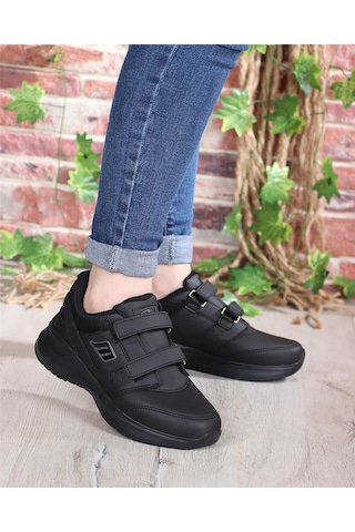 M.p. 242-1307 Zn 36-40 Siyah Sneaker Ayakkabı-siyah Siyah