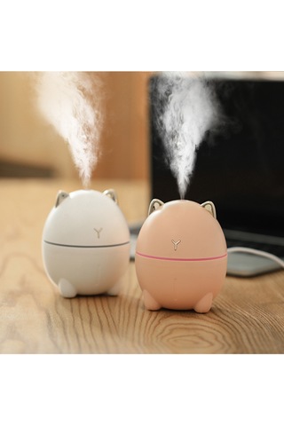 Leezsing Nemlendirici Usb Mini Ev Ofis Sessiz Led'ler 200ml Atomizer Led'ler Lamba